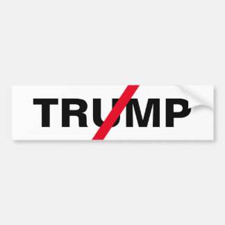 Anti Trump Bumpersticker