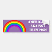 Anti-Trump-Bumpersticker Bumpersticker (Voorkant)