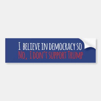 Anti-Trump-Bumpersticker Bumpersticker