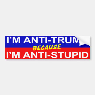 Anti-Trump-Bumpersticker Bumpersticker