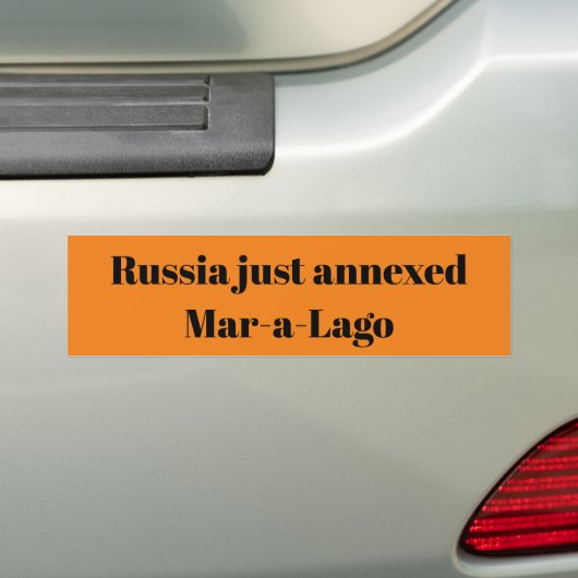 anti-Trump-bumpersticker Bumpersticker (Op auto)