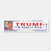 Anti-Trump-Bumpersticker