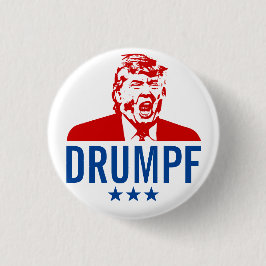 Anti-Trump-Button: "DRUMPF" Ronde Button 3,2 Cm