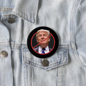 Anti-Trump-Button Ronde Button 7,6 Cm (In situ)