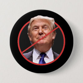 Anti-Trump-Button Ronde Button 7,6 Cm