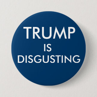 Anti-Trump-Button Ronde Button 7,6 Cm