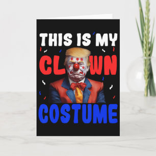 Anti Trump Clown Pak Grappige Halloween President Kaart