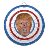 Anti-Trump Dart Board Dartbord (Voorkant)