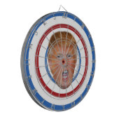Anti-Trump Dart Board Dartbord (Voorkant Links)