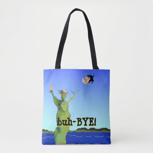 Anti-trump, dominee Trump 2020 Presidentiële verki Tote Bag (Voorkant)