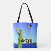 Anti-trump, dominee Trump 2020 Presidentiële verki Tote Bag (Achterkant)