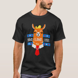 Anti Trump Drama Lama Verliezer Toegeven Democraat T-shirt