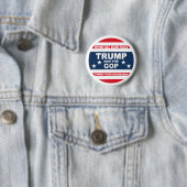Anti-trump en anti-GOP Ronde Button 5,7 Cm (In situ)