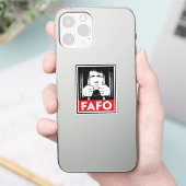 Anti-Trump FAFO Sticker (Telefoon)