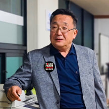 Anti-Trump feministische protestslogan rood zwart