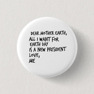 Anti-Trump Funny Political Humor Democraat Liberal Ronde Button 3,2 Cm
