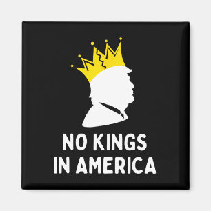 Anti-trump Geen Koningen In Amerika Magneet