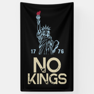 Anti Trump Geen Koningen Protest Citaten Spandoek