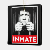 Anti-Trump-gevangene Keramisch Ornament (Links)
