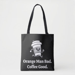 Anti-Trump Grappig Nuttig Grap Geschenk Witte Olif Tote Bag