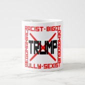 Anti-Trump Grote Koffiekop (Voorkant)