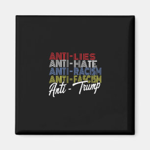 Anti Trump Haat Liegens En Fascisme Weersta Voting Magneet
