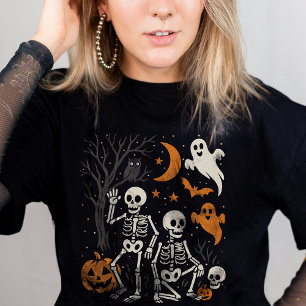 Anti Trump Halloween Skelet FDT Trump Halloween T-shirt