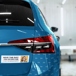 Anti-Trump heeft de dag waarop je voor spijt stemd Bumpersticker