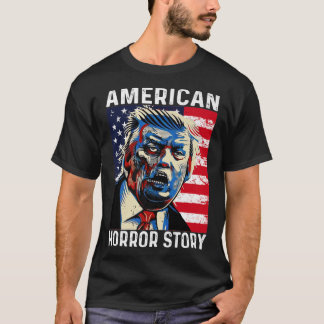 Anti Trump Horror American Story Zombie Trump Hall T-shirt