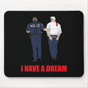 Anti Trump I Have A Dream Politie Arresteert Trump Muismat