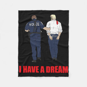 Anti Trump Ik Heb Een Droom Politie Arresteert Tru Fleece Deken