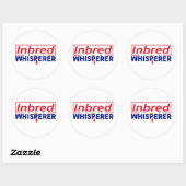 Anti-Trump - Inbred Whisperer Parodie Stickers (Vel)