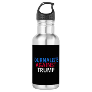Anti-Trump - Journalisten tegen Trump Waterfles