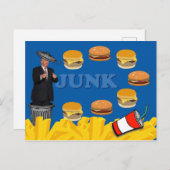 Anti Trump / Junk Briefkaart (Voorkant / Achterkant)