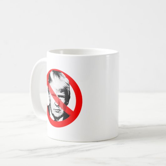 Anti Trump Koffiemok (Voorkant links)