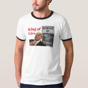 Anti Trump Koning van Leugens T-shirt