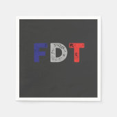 Anti Trump Maga FDT verzet zich tegen democratie r Servet (Voorkant)