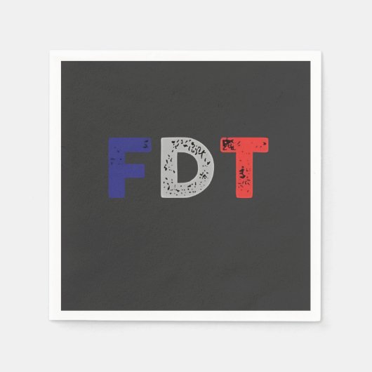 Anti Trump Maga FDT verzet zich tegen democratie r Servet (Voorkant)