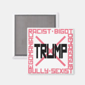 Anti-Trump Magnet (Voorkant / Achterkant)