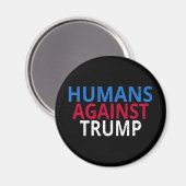 Anti-Trump - Mensen tegen Trump Magneet (Voorkant / Achterkant)