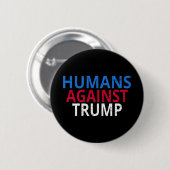Anti-Trump - Mensen tegen Trump Ronde Button 5,7 Cm (Voorkant /achterkant)