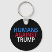 Anti-Trump - Mensen tegen Trump Sleutelhanger (Achterkant)