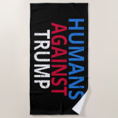 Anti-Trump - Mensen tegen Trump Strandlaken (Voorkant)