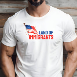 Anti-Trump merch protest vlag blauw rood T-shirt