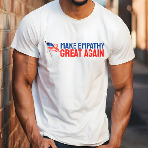 Anti-Trump merch protest vlag blauw rood T-shirt