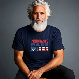 Anti-Trump Merch protestvlag T-shirt
