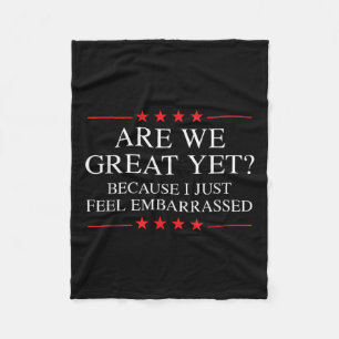 Anti-Trump merchandise voor liberalen & amp; Fleece Deken