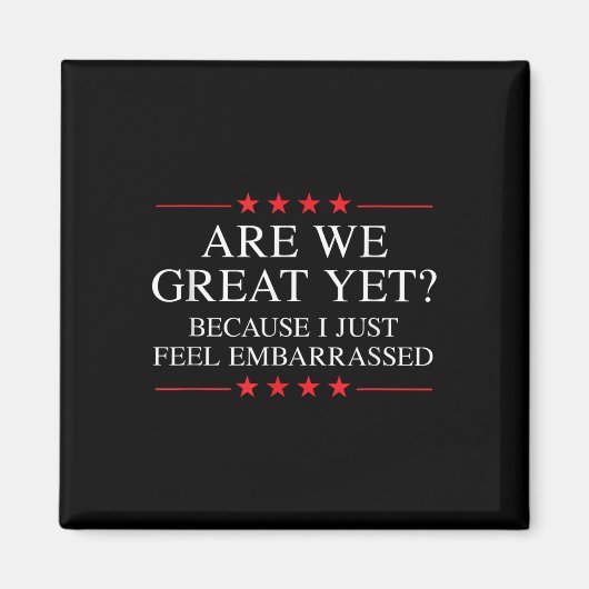 Anti-Trump merchandise voor liberalen & amp; Magneet (Voorkant)