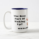 Anti-Trump-Mok Tweekleurige Koffiemok (Links)