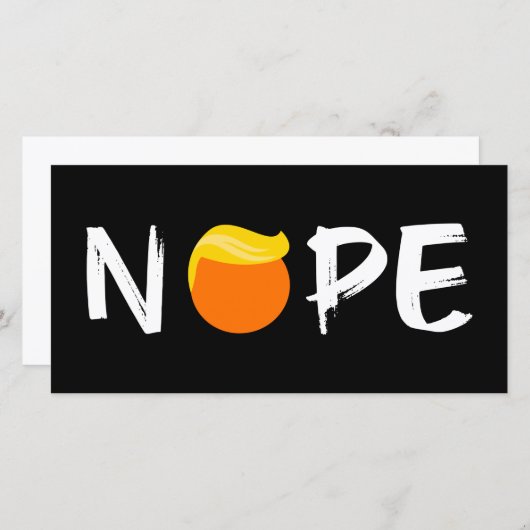 Anti-Trump - Nee-editie II (Voorkant / Achterkant)